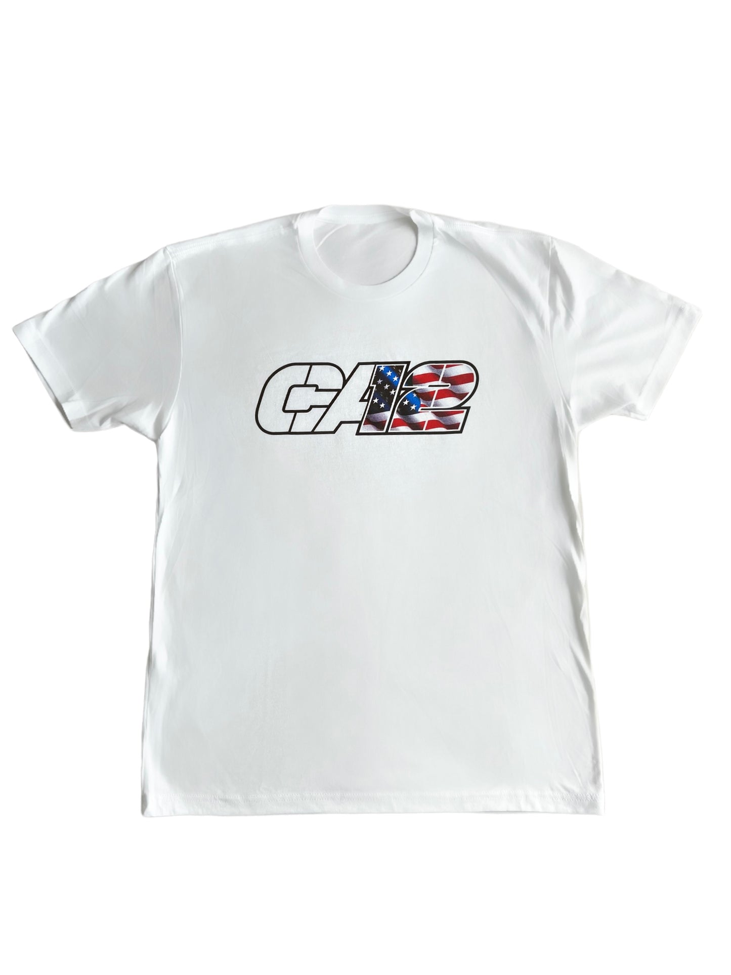 CA12 Logo White T-Shirt