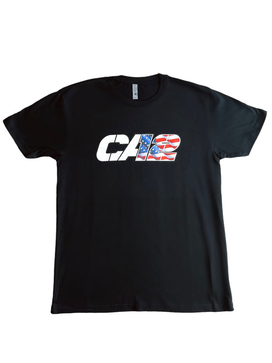 CA12 Logo Black T-Shirt